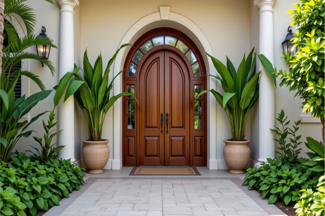 Hurricane doors